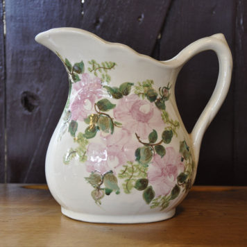 Cash Family Large Rose Pitcher
