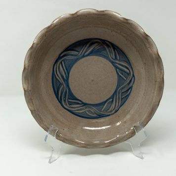 Jugtown pie plate by Pam Owens