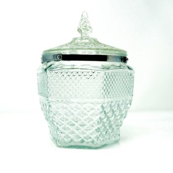 Anchor Hocking Wexford cookie jar