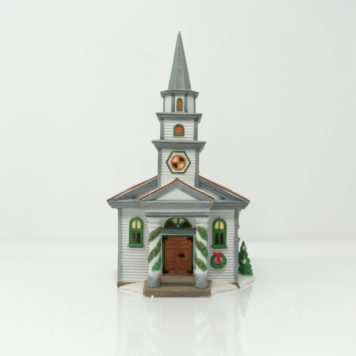 Department 56 Dickens' Village Series Arlington Falls Church at Bowditch Antiques and Collectibles