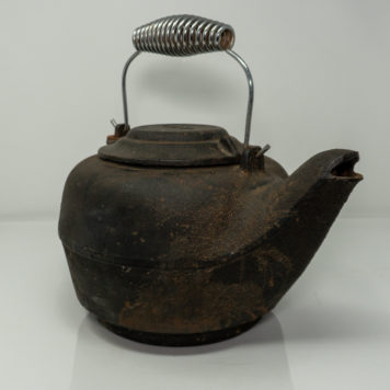 Cast Iron Water Kettle or Tea Pot at Bowditch Antiques and Collectibles