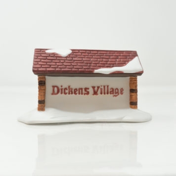 Department 56 Dickens' Village Series Dickens Village Sign at Bowditch Antiques and Collectibles