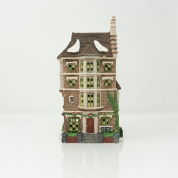 Department 56 Dickens' Village Series Nephew Fred's Flat at Bowditch Antiques and Collectibles