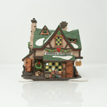 Department 56 Dickens' Village Series Quilly's Antiques at Bowditch Antiques and Collectibles