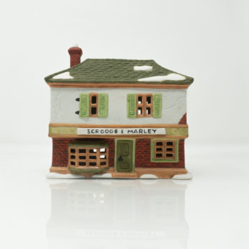 Department 56 Dickens' Village Series Scrooge & Marley at Bowditch Antiques and Collectibles
