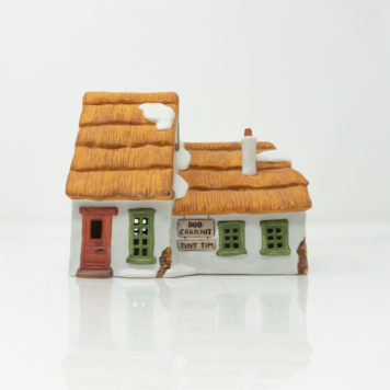 Department 56 Dickens' Village Series The Cottage of Bob Cratchit and Tiny Tim at Bowditch Antiques and Collectibles
