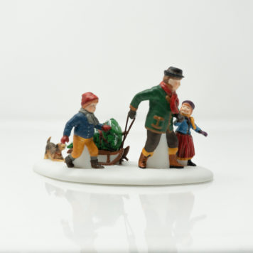 Department 56 Dickens' Village Series The Family Tree at Bowditch Antiques and Collectibles