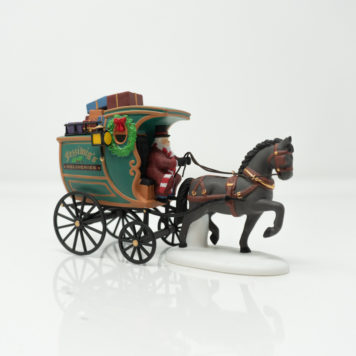 Department 56 Dickens' Village Series The Fezziwig Delivery Wagon at Bowditch Antiques and Collectibles