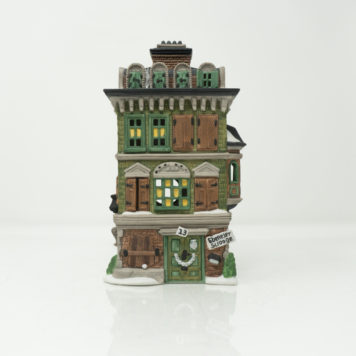 Department 56 Dickens' Village Series The Flat of Ebenezer Scrooge at Bowditch Antiques and Collectibles