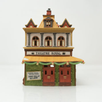 Department 56 Dickens' Village Series Theatre Royal at Bowditch Antiques and Collectibles