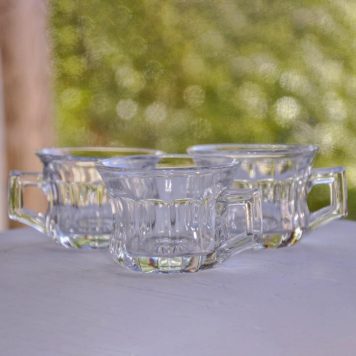 Heisey Colony fluted punch cups